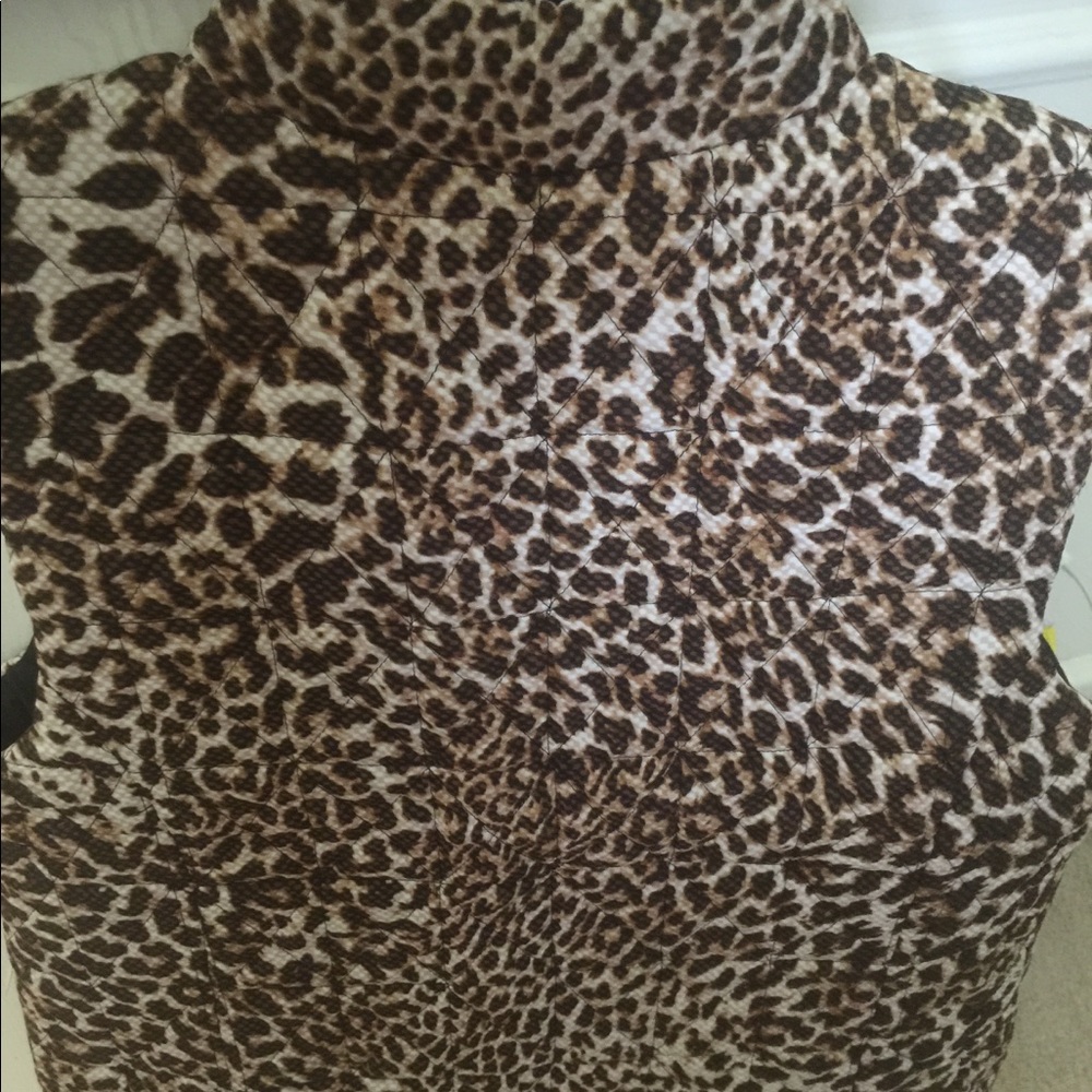 Ruby Rd. Leopard Reversible Vest - Picture 3 of 6